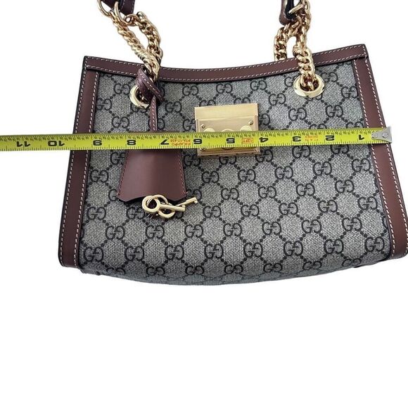 Authentic Gucci Padlock GG Small Shoulder Bag - Picture 5 of 11